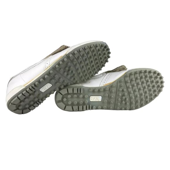 Nike Womens White 861012CH Leather Lace Up Low Top Golf Shoes‎ Size US 5.5 - Picture 7 of 10